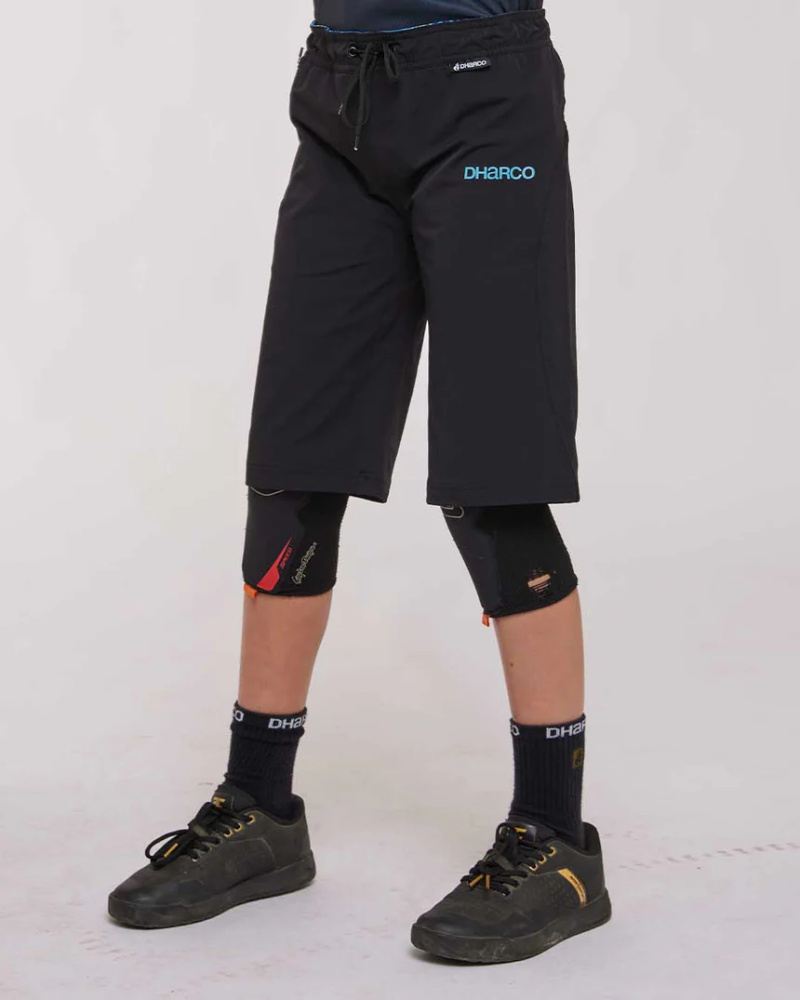 Dharco Youth Gravity Shorts | Black, Y2XL / 14