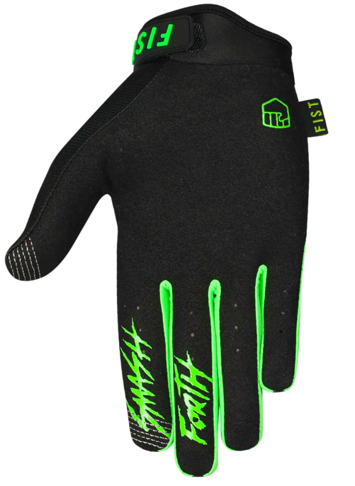 Fist Handwear FIST Strapped Glove Fluro Green  M