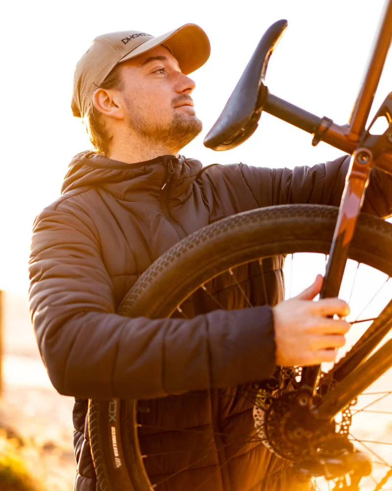 Dharco Mens Roam Puffer Jacket | Black, 2XL