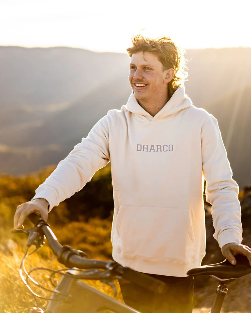 Dharco Unisex Hoodie | Bone, M