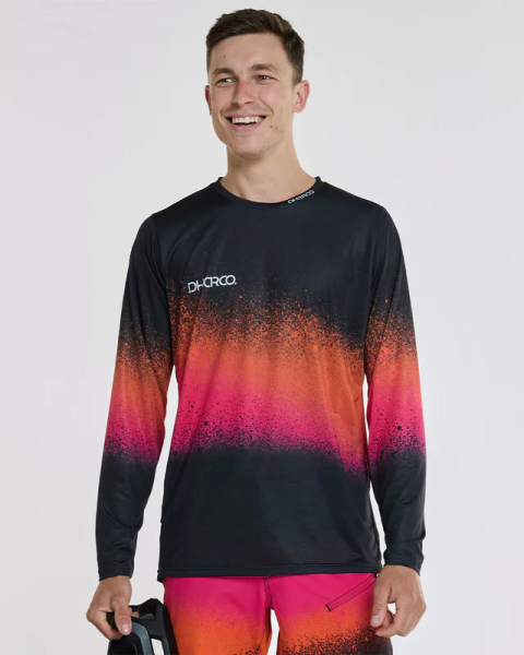 Dharco Mens Race Jersey | Black Snake