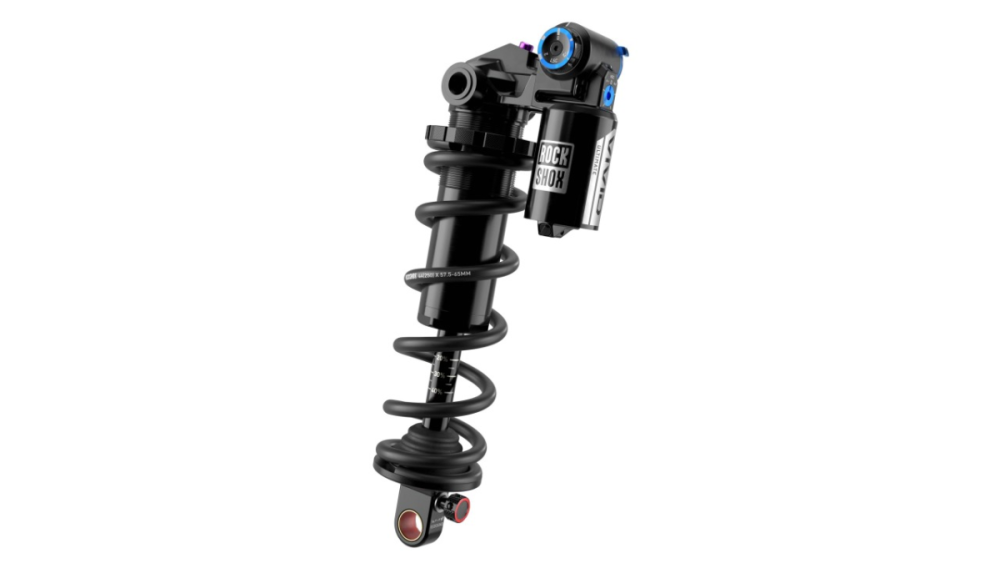 RockShox Vivid Coil Ultimate RC2T - 185X55 Hydraulic Bottom Out Trunnion D1