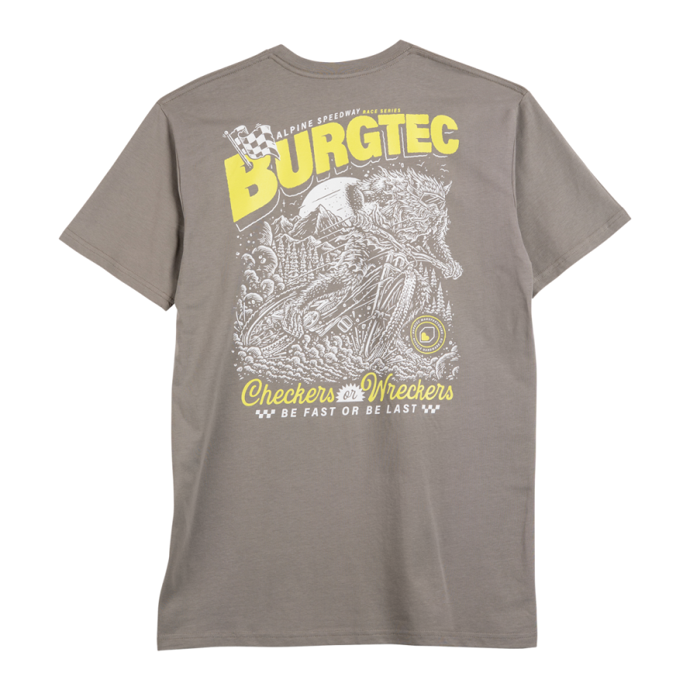 Burgtec Alpine Speedway T­-shirt - Granite L