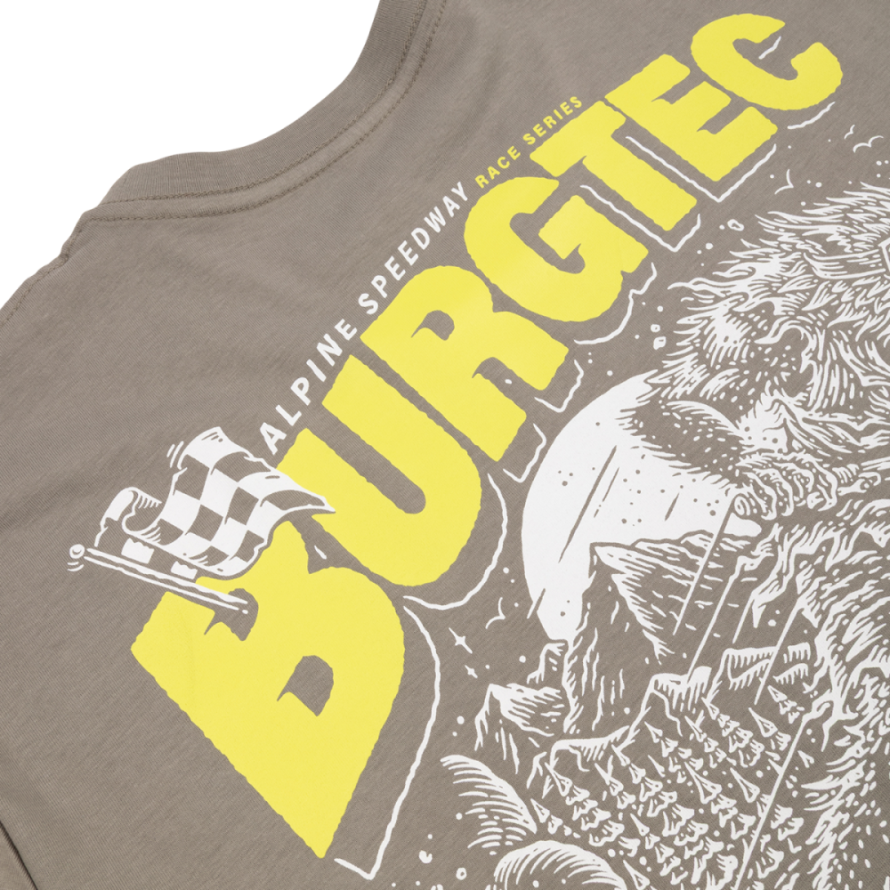Burgtec Alpine Speedway T­-shirt - Granite L