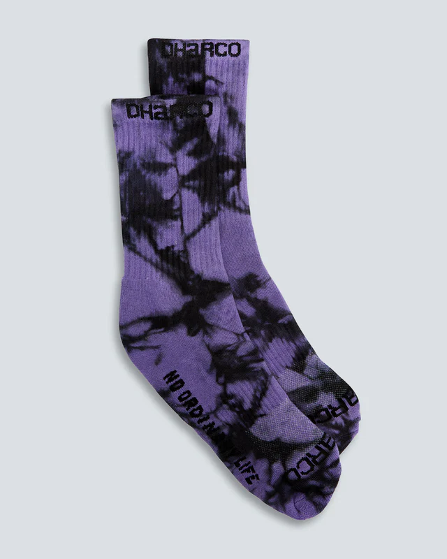 Dharco Crew Socks | Tie Dye, L/XL