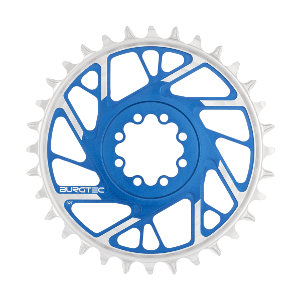 Burgtec 3mm Offset Thick Thin Chainring for SRAM 8-Bolt - 32T