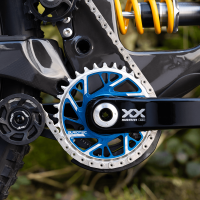 Burgtec 3mm Offset Thick Thin Chainring for SRAM 8-Bolt - 28T - Black, Burgtec Black