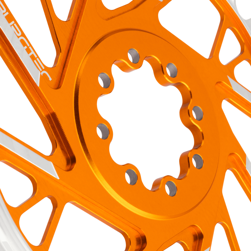 Burgtec 3mm Offset Thick Thin Chainring for SRAM 8-Bolt - 28T - Black, Burgtec Black