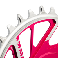 Burgtec 3mm Offset Thick Thin Chainring for SRAM 8-Bolt - 28T - Black, Burgtec Black